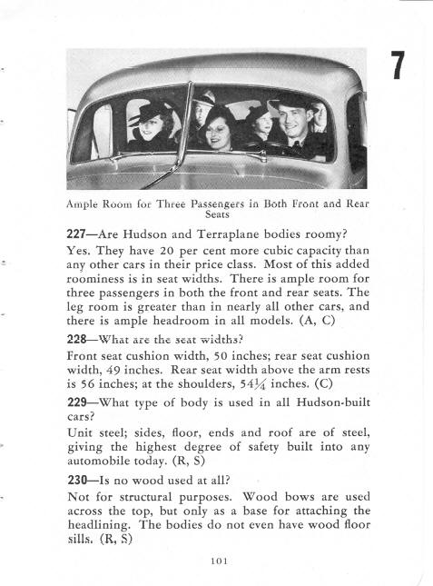 1936 Hudson How, What, Why Brochure Page 62